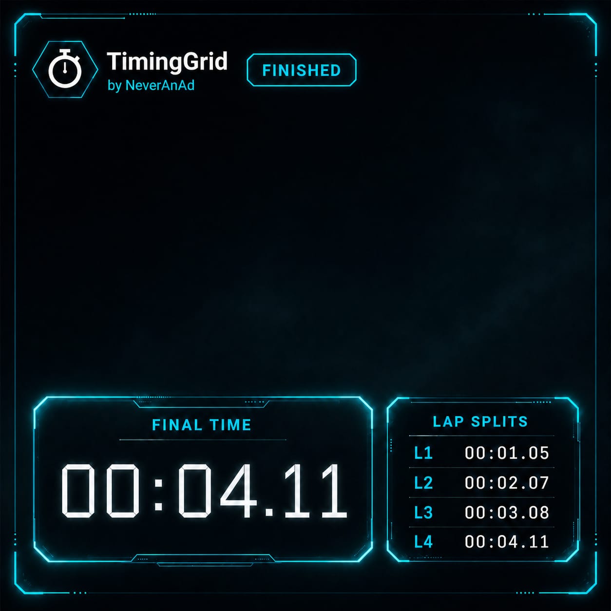 TimingGrid Pro Race screenshot